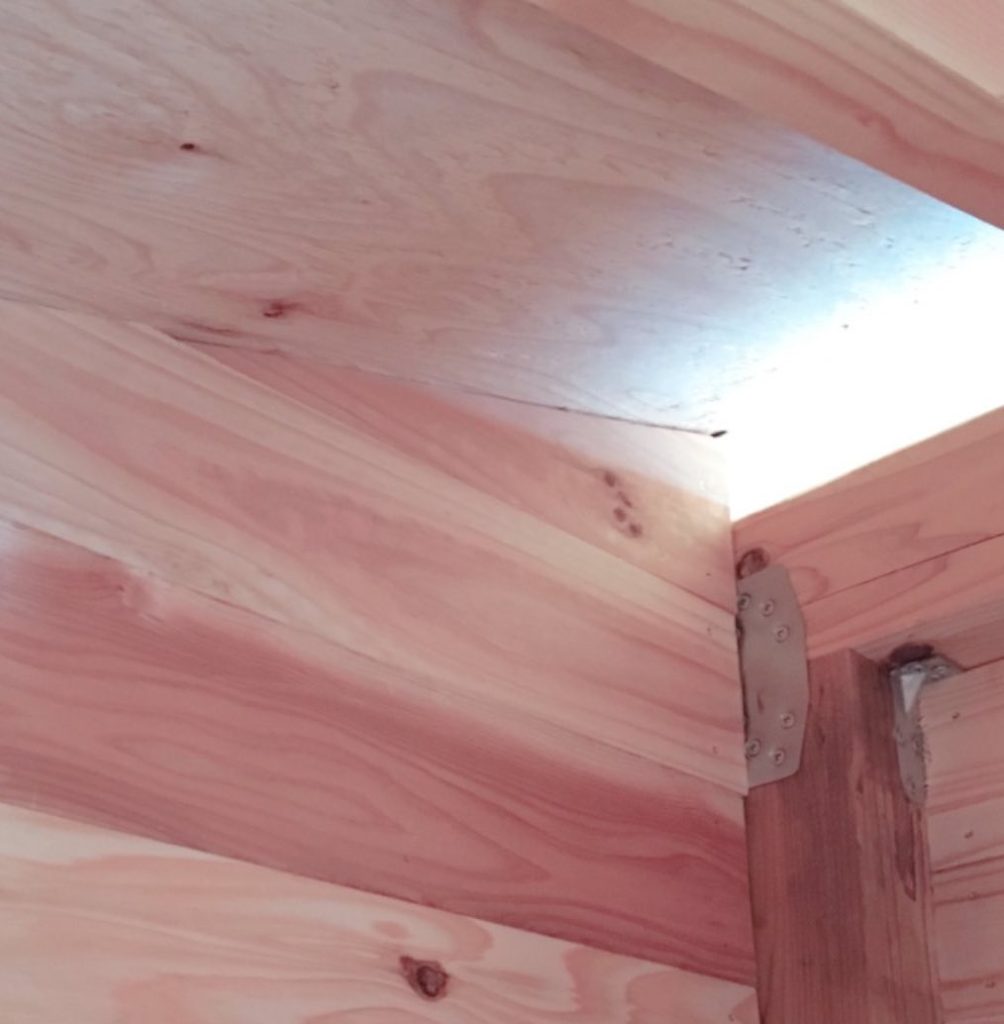 内壁の最後のピース